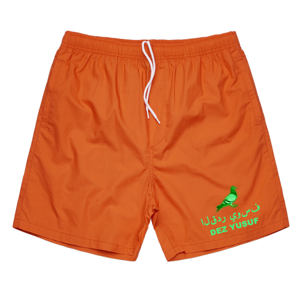 Neon Pigeons Shorts Syracuse Orange